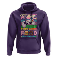 Anime Video Games Food Hoodie Japan Kawaii Gamer Otaku Aesthetic