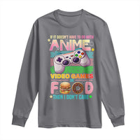 Anime Video Games Food Long Sleeve Shirt Japan Kawaii Gamer Otaku Aesthetic