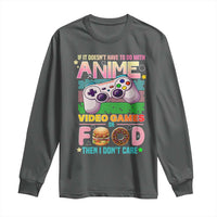 Anime Video Games Food Long Sleeve Shirt Japan Kawaii Gamer Otaku Aesthetic