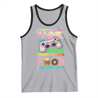 Anime Video Games Food Tank Top Japan Kawaii Gamer Otaku Aesthetic