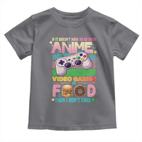 Anime Video Games Food Toddler T Shirt Japan Kawaii Gamer Otaku Aesthetic