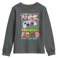 Anime Video Games Food Youth Sweatshirt Japan Kawaii Gamer Otaku Aesthetic