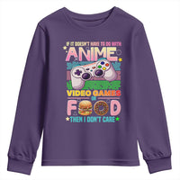 Anime Video Games Food Youth Sweatshirt Japan Kawaii Gamer Otaku Aesthetic