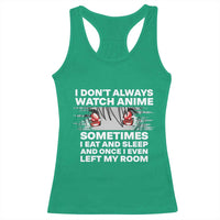 Funny Anime Lover Racerback Tank Top Japanese Kawaii Manga Otaku - Wonder Print Shop