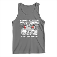 Funny Anime Lover Tank Top Japanese Kawaii Manga Otaku - Wonder Print Shop
