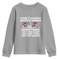 Funny Anime Lover Youth Sweatshirt Japanese Kawaii Manga Otaku - Wonder Print Shop