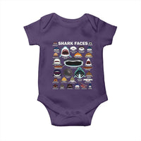Shark Faces Baby Onesie Type Of Sharks Identification Marine Biology