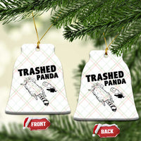 Funny Trashed Panda Ceramic Ornament Drunk Raccoon Meme Hot Mess - Wonder Print Shop