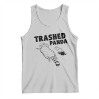 Funny Trashed Panda Tank Top Drunk Raccoon Meme Hot Mess - Wonder Print Shop