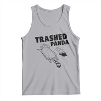 Funny Trashed Panda Tank Top Drunk Raccoon Meme Hot Mess - Wonder Print Shop