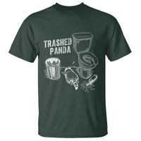 Funny Trashed Panda T Shirt Drunk Raccoon in Toilet Meme Hot Mess - Wonder Print Shop