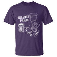 Funny Trashed Panda T Shirt Drunk Raccoon in Toilet Meme Hot Mess - Wonder Print Shop