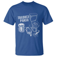 Funny Trashed Panda T Shirt Drunk Raccoon in Toilet Meme Hot Mess - Wonder Print Shop