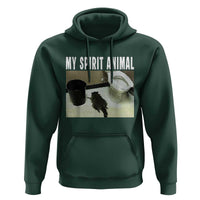 Funny Trashed Panda My Spirit Animal Hoodie Drunk Raccoon in Toilet Meme Hot Mess - Wonder Print Shop
