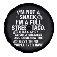 I’m a Full Street Taco Spare Tire Cover Funny Hot Mess Icons Foodie Flirts Meme - Wonder Print Shop