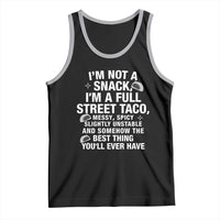 I’m a Full Street Taco Tank Top Funny Hot Mess Icons Foodie Flirts Meme - Wonder Print Shop
