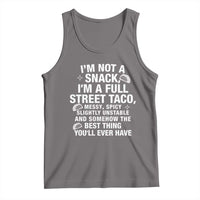 I’m a Full Street Taco Tank Top Funny Hot Mess Icons Foodie Flirts Meme - Wonder Print Shop