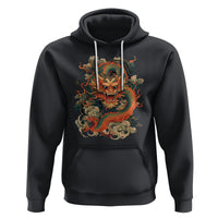 Traditional Chinese Dragon Graphic Hoodie - Wonder Print Shop