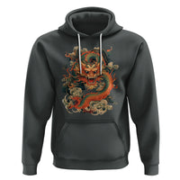 Traditional Chinese Dragon Graphic Hoodie - Wonder Print Shop