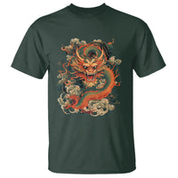 Traditional Chinese Dragon Graphic T Shirt - Wonder Print Shop