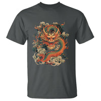 Traditional Chinese Dragon Graphic T Shirt - Wonder Print Shop