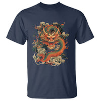 Traditional Chinese Dragon Graphic T Shirt - Wonder Print Shop