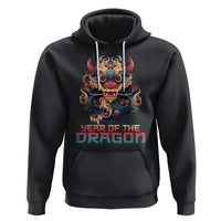 Year Of The Dragon 2024 Hoodie Happy Lunar Chinese New Year Astrology Horoscopes - Wonder Print Shop