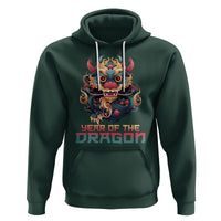 Year Of The Dragon 2024 Hoodie Happy Lunar Chinese New Year Astrology Horoscopes - Wonder Print Shop