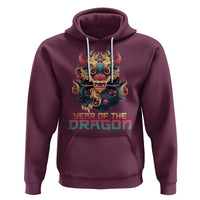 Year Of The Dragon 2024 Hoodie Happy Lunar Chinese New Year Astrology Horoscopes - Wonder Print Shop