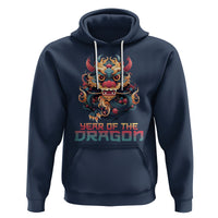 Year Of The Dragon 2024 Hoodie Happy Lunar Chinese New Year Astrology Horoscopes - Wonder Print Shop