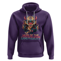 Year Of The Dragon 2024 Hoodie Happy Lunar Chinese New Year Astrology Horoscopes - Wonder Print Shop