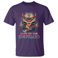Year Of The Dragon 2024 T Shirt Happy Lunar Chinese New Year Astrology Horoscopes - Wonder Print Shop