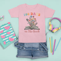 100 Days of School T Shirt For Kid 100 Days In The Book Reading - Wonder Print Shop