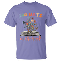 100 Days of School T Shirt 100 Days In The Book Reading - Wonder Print Shop