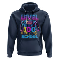 100 Days of School Gamer Hoodie Level 100 Unlocked Neon Game Controller - Wonder Print Shop