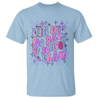 In My 100 Days of School Era T Shirt Retro Groovy - Wonder Print Shop