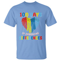 100 Days of School IEP T Shirt Embrace Differences Neurodiversity Autism ADHD Awareness - Wonder Print Shop