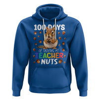 100 Days of School Chipmunk Hoodie Driving My Teacher Nuts - Wonder Print Shop