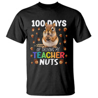100 Days of School Chipmunk T Shirt Driving My Teacher Nuts - Wonder Print Shop