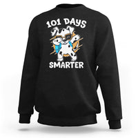 101 Days of School Dalmatian Dog Sweatshirt Dabbing 101 Days Smarter - Wonder Print Shop