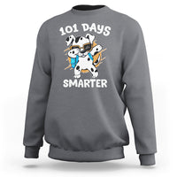 101 Days of School Dalmatian Dog Sweatshirt Dabbing 101 Days Smarter - Wonder Print Shop