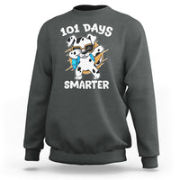 101 Days of School Dalmatian Dog Sweatshirt Dabbing 101 Days Smarter - Wonder Print Shop