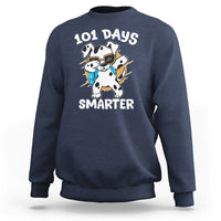 101 Days of School Dalmatian Dog Sweatshirt Dabbing 101 Days Smarter - Wonder Print Shop