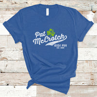 Pat McCrotch Funny Dirty Adult Humor Irish St Patrick's Day T-Shirt - Wonder Print Shop