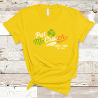 Green Pat McCrotch Funny Dirty Adult Humor Irish St Patrick's Day T-Shirt - Wonder Print Shop