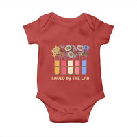 Lab Week Baby Onesie Saved By The Lab Medical Laboratory Tech Medical Lab Tech