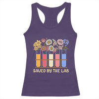 Lab Week Racerback Tank Top Saved By The Lab Medical Laboratory Tech Medical Lab Tech