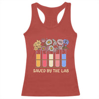 Lab Week Racerback Tank Top Saved By The Lab Medical Laboratory Tech Medical Lab Tech