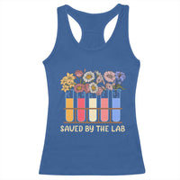 Lab Week Racerback Tank Top Saved By The Lab Medical Laboratory Tech Medical Lab Tech