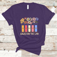 Medical Lab Tech T Shirt Lab Week 2023 Saved By The Lab Medical Laboratory Tech - Wonder Print Shop